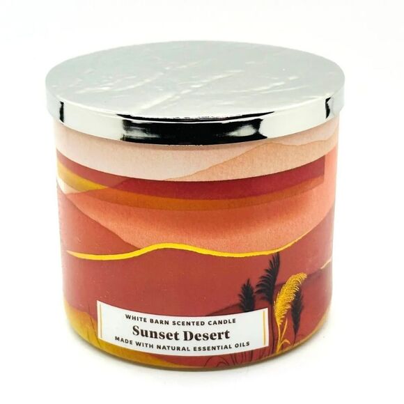 Bath & Body Works Sunset Desert 3 Wick Candle - Picture 1 of 3